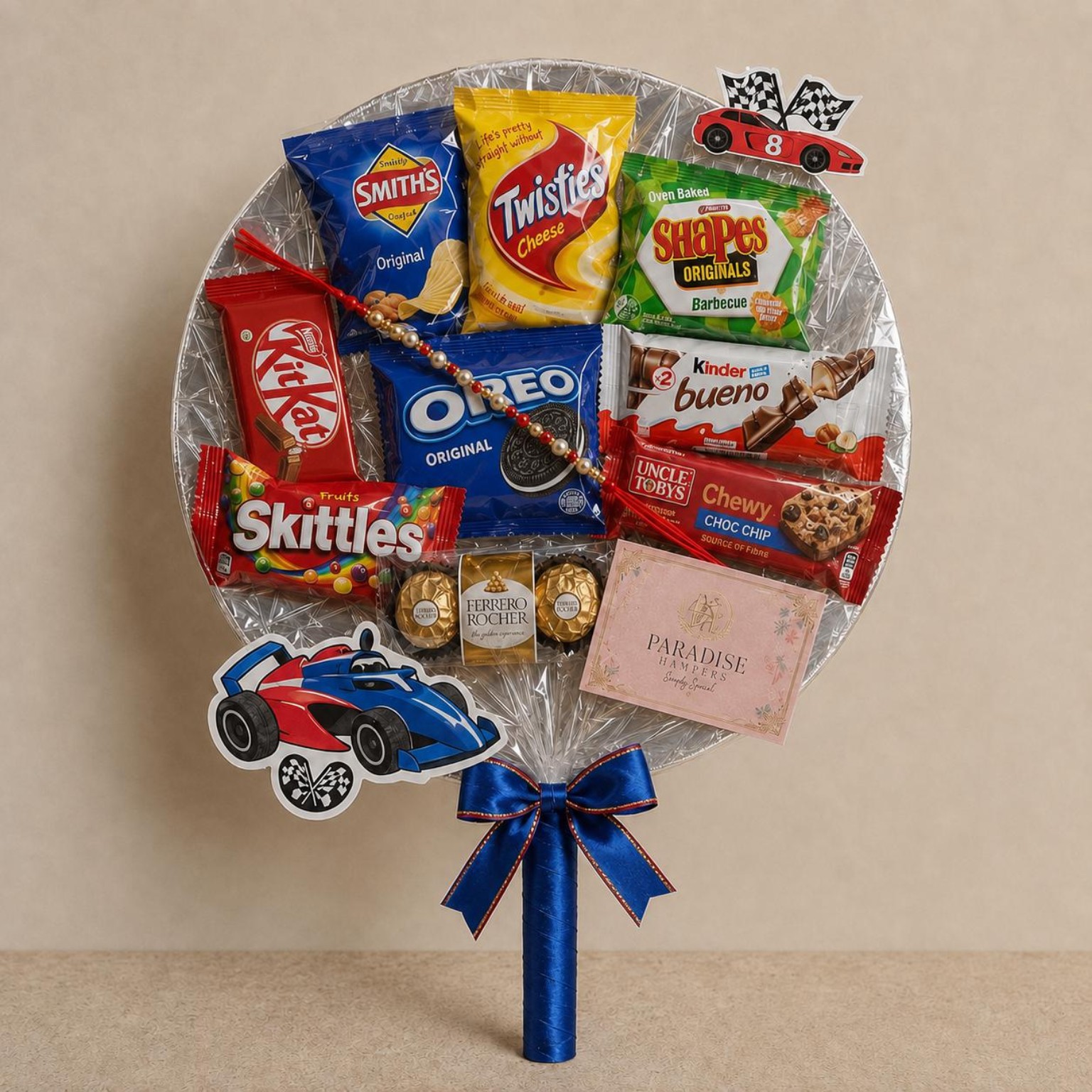 Racing Treat Bouquet by Paradise Hampers